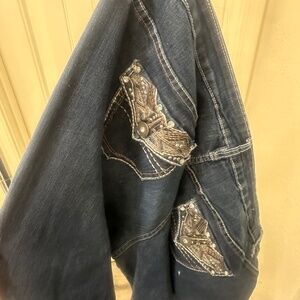 Avenue Old Style Wide Leg Jean